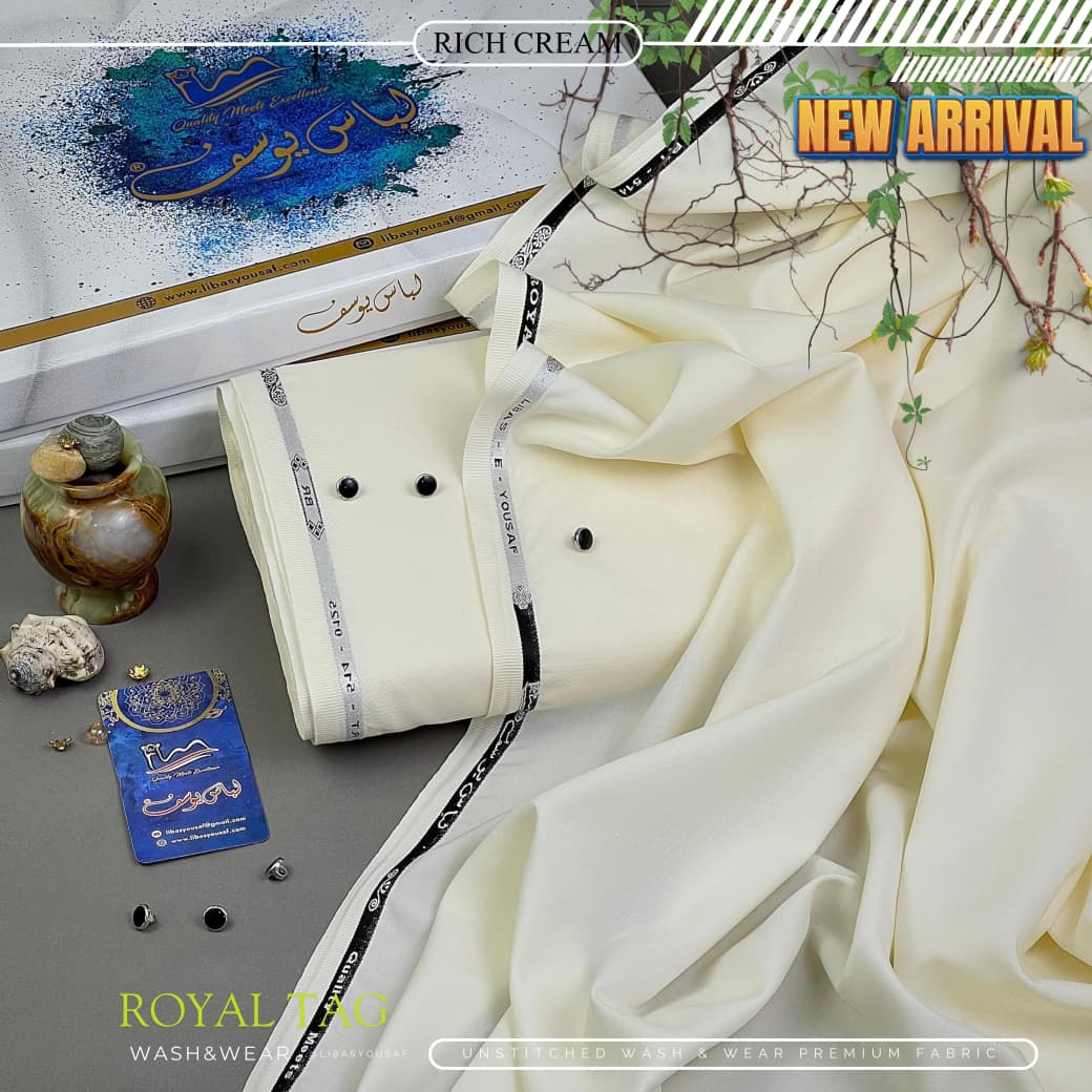 ROYAL - TAG Men Unstitch Wash N Wear