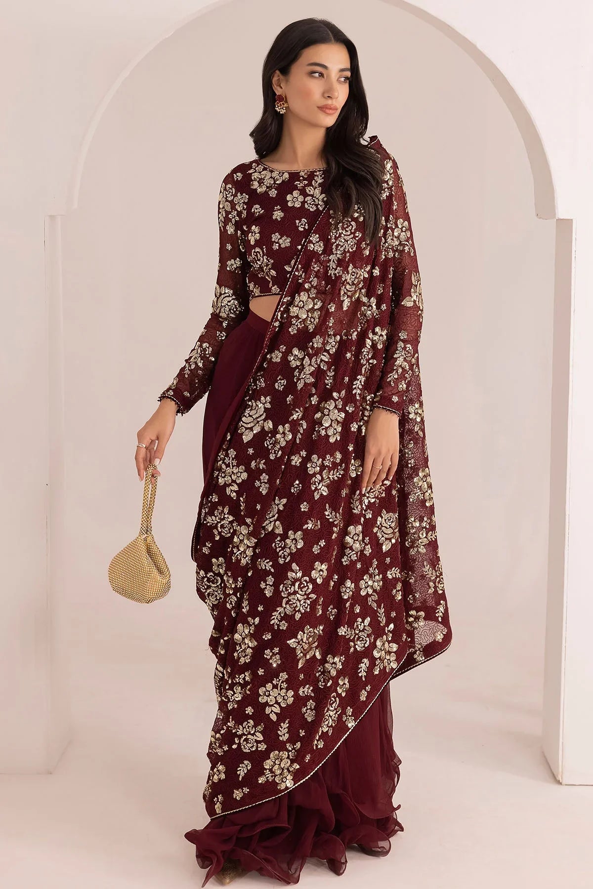 JAZMIN LUXURY Chiffon Saree