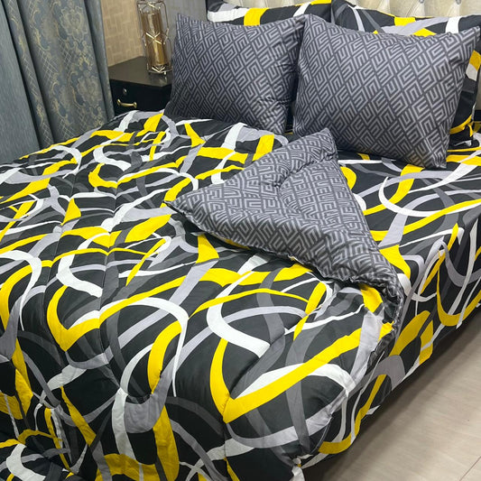 Printed 6 Pcs Vickie Razai Set