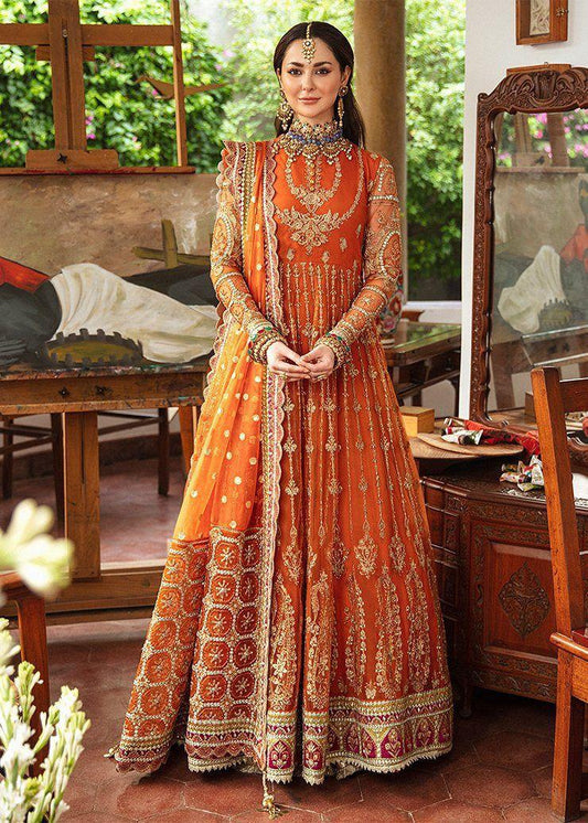 AFROZEH Net Wedding Luxury 3-Pcs