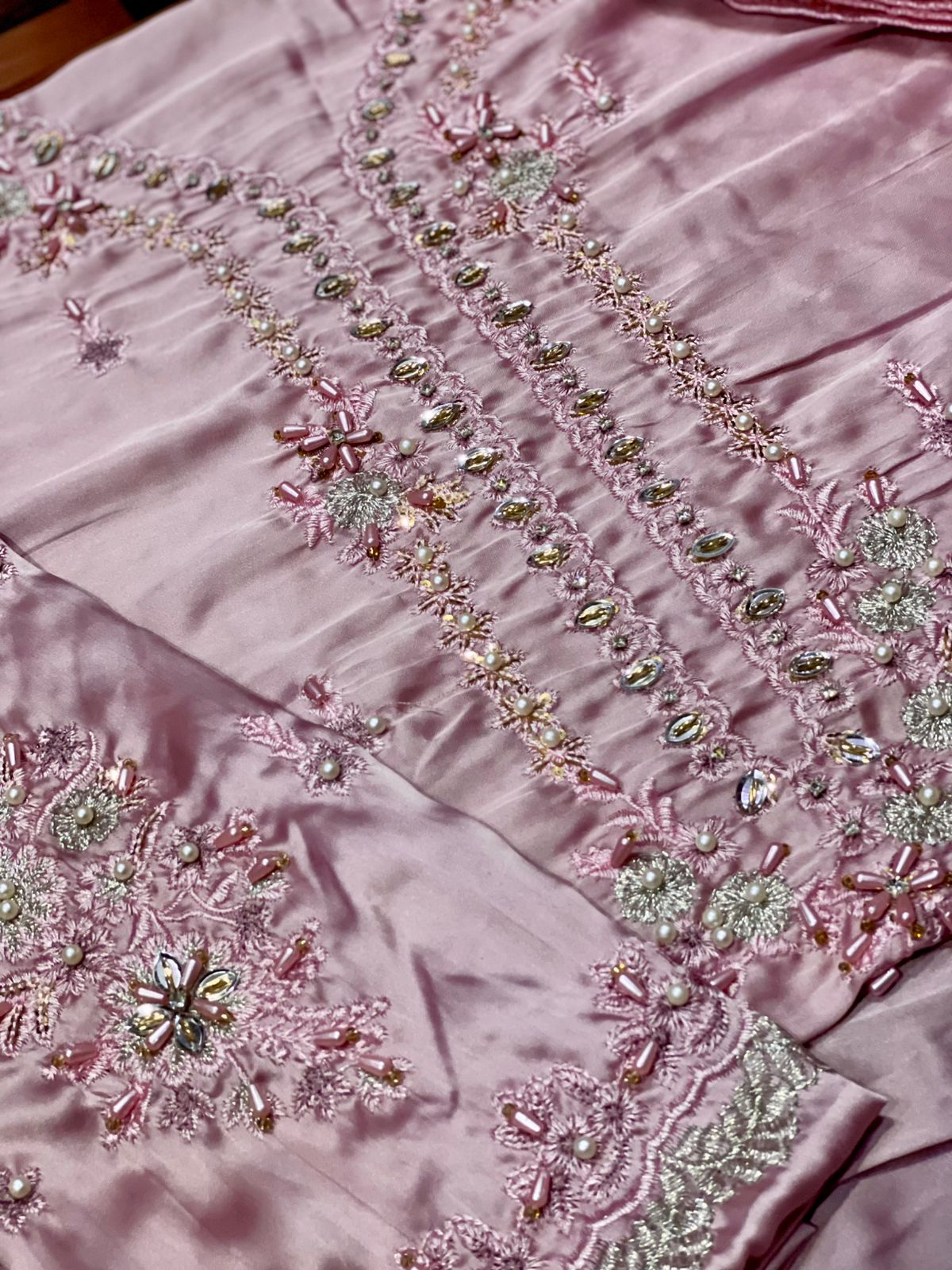 MUSHQ SHAMOZ SILK Fancy 3-Pcs