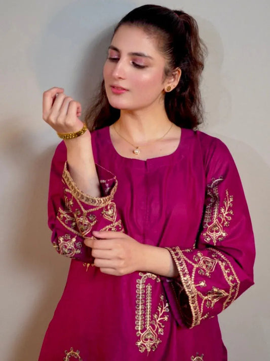 AMBER Embroidery Ready To Wear 2-pc
