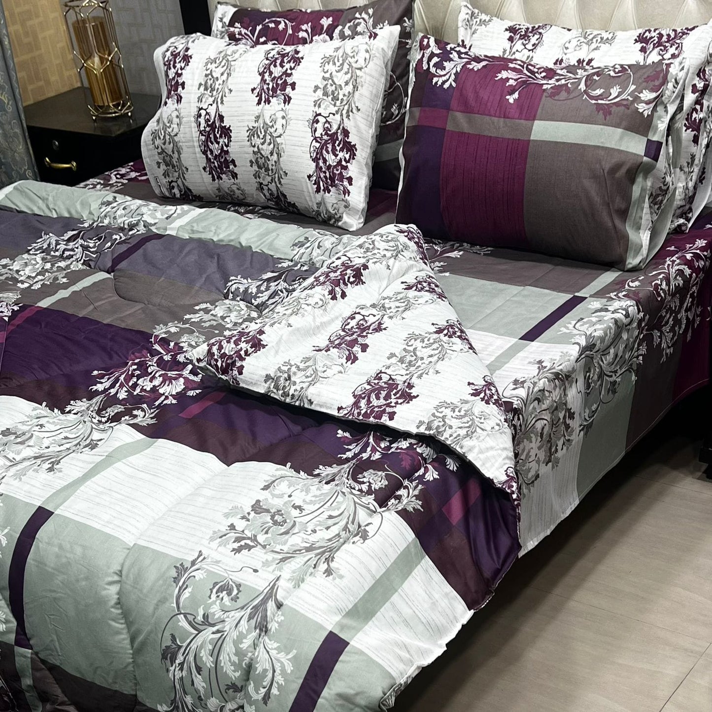 Printed 6 Pcs Vickie Razai Set