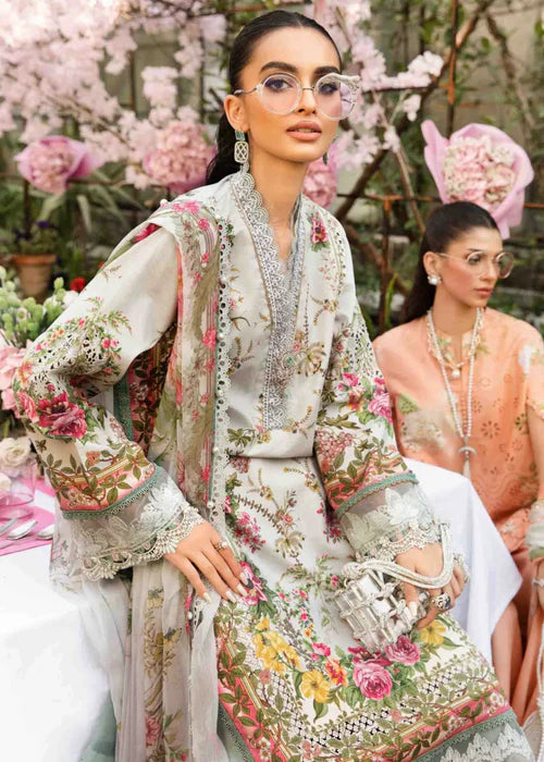 MARIA.B Embroidered Lawn 3 Pcs Suit
