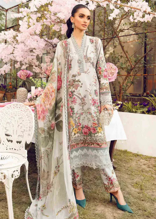 MARIA.B Embroidered Lawn 3 Pcs Suit