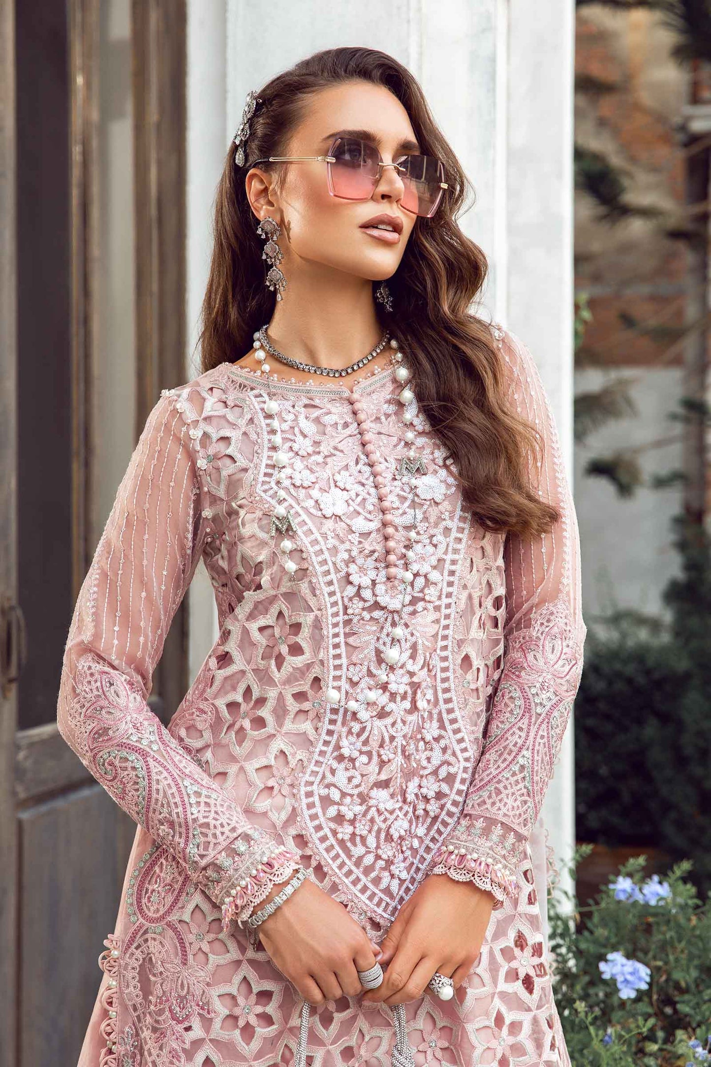 MARIA.B SEMI-SITCHED Wedding Suit 3-Pcs