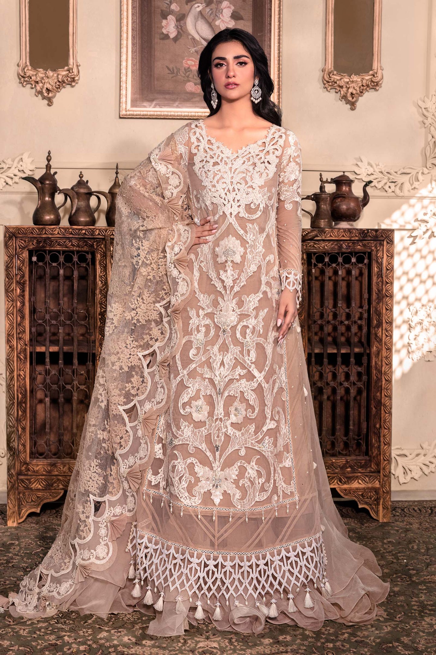 MARIA.B HERITAGE EDITION Heavy Embroidered 3-Pcs