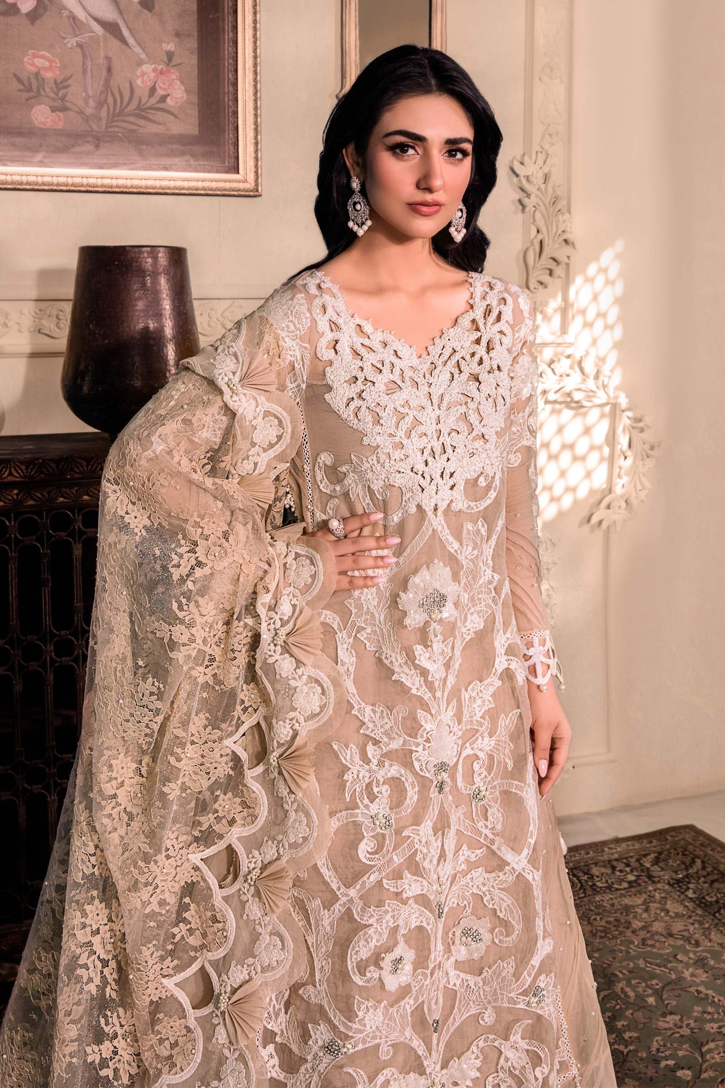 MARIA.B HERITAGE EDITION Heavy Embroidered 3-Pcs