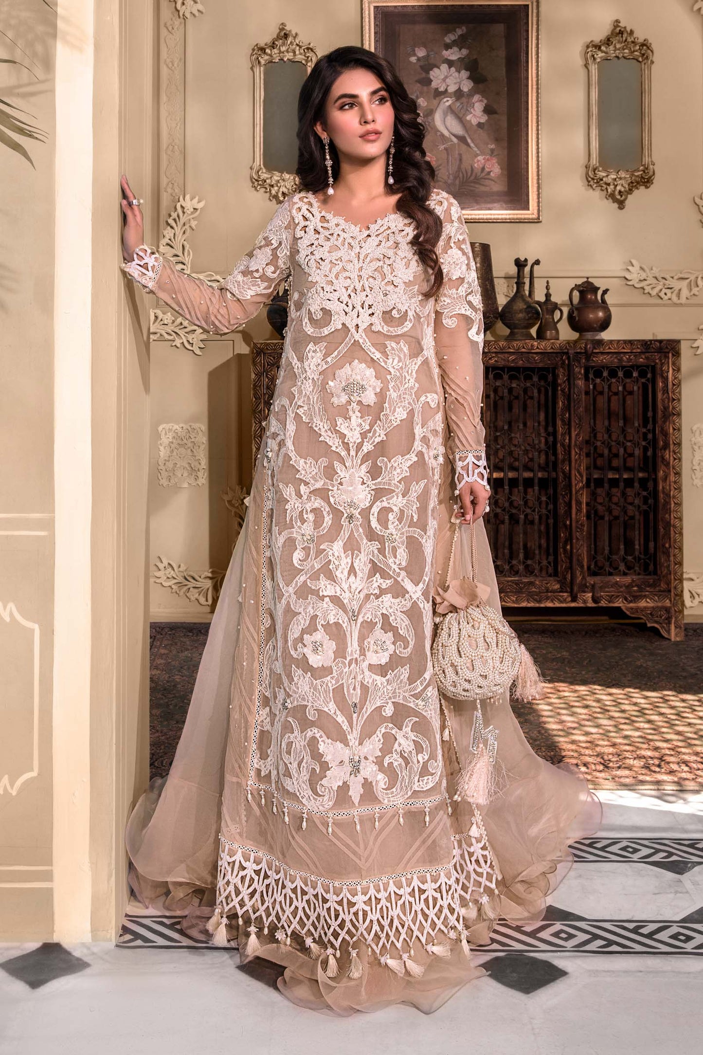 MARIA.B HERITAGE EDITION Heavy Embroidered 3-Pcs