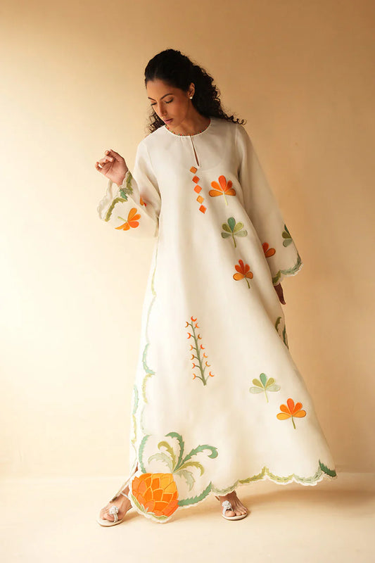 Citrus Garden Embroidery 2-Pc