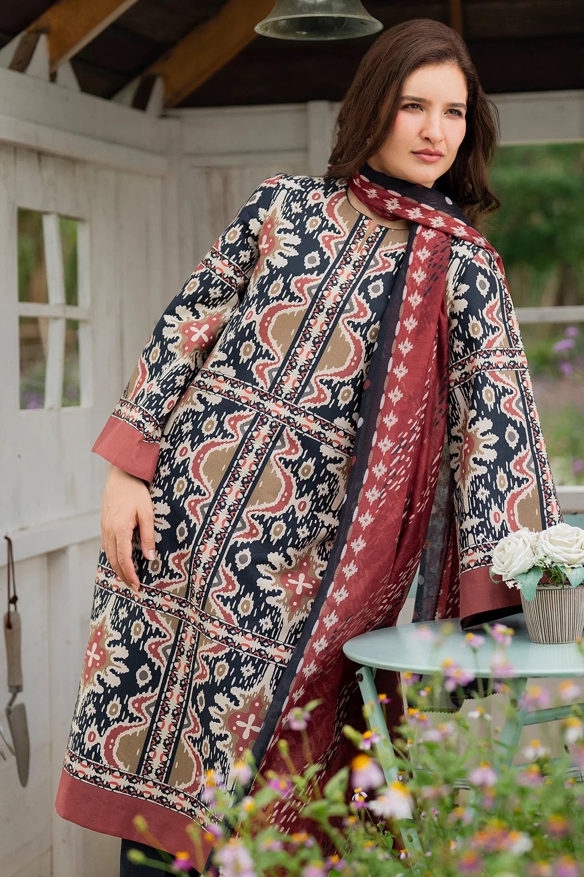 JAZMIN Viscose Winter Wear 3-Pc Suit