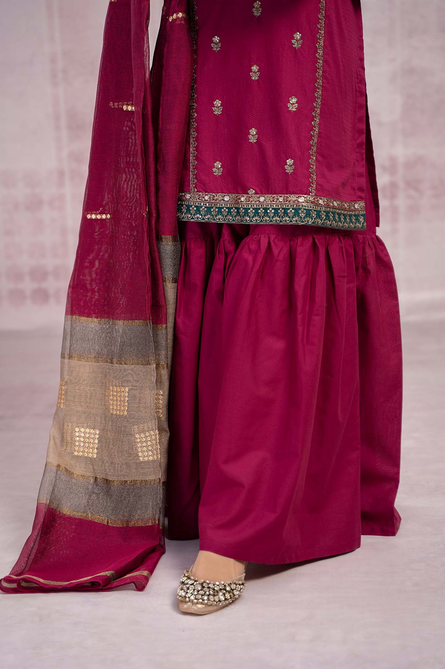 MARIA B Danak Luxury Embroidered 3-Pcs
