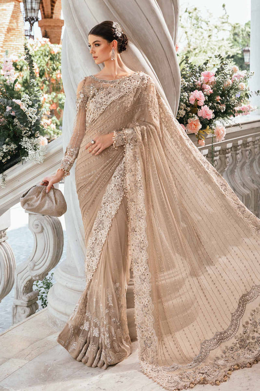 MARIA.B Embroidered Exclusive Luxury Saree