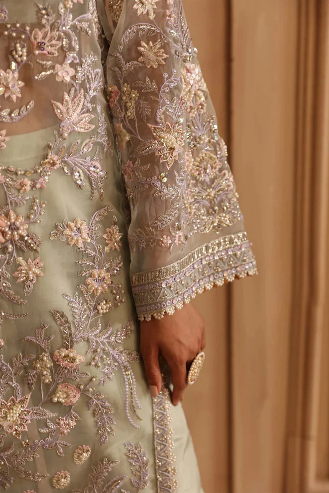 HEER'S Organza Fancy Wear 3-Pc Suit
