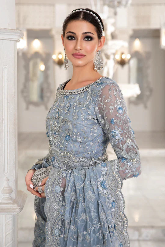 MARIA.B Heavy Embroidered Net Saree