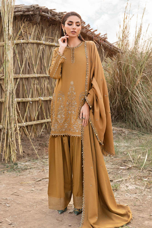 MARIA.B Embroidered Lawn 3-Pcs Suit