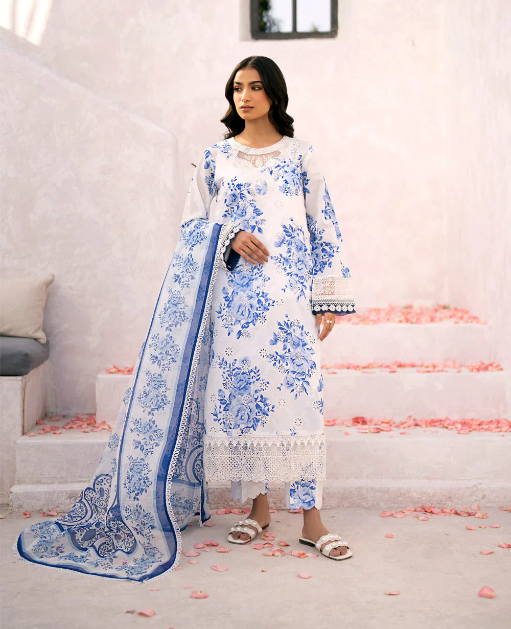 BAROOQUE  *Summer 𝗖𝗼𝗹𝗹𝗲𝗰𝘁𝗶𝗼𝗻 𝟮𝗸𝟮5* 3-Pcs