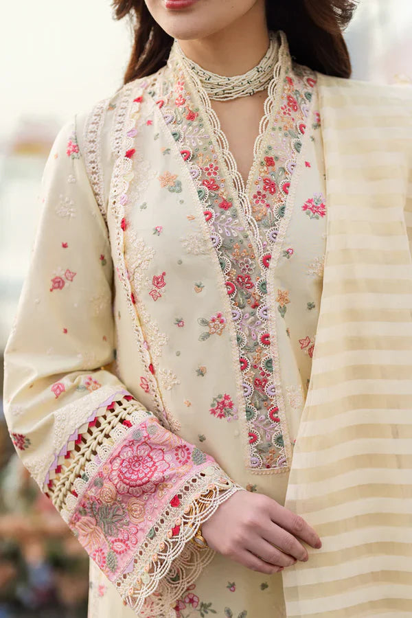 SAPHIRE-LAMINA Heavy Embroidered 3-Pcs Suit