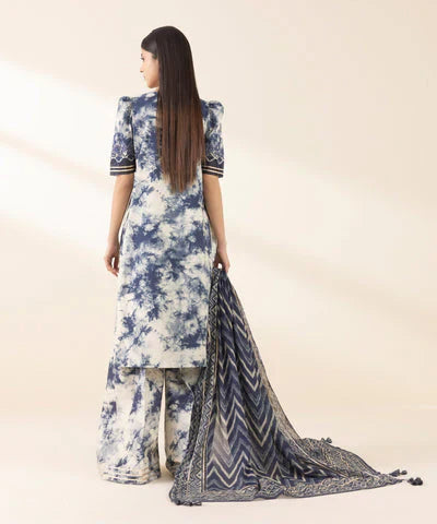 SAPPHIRE Premium Lawn Suit 3-Pcs