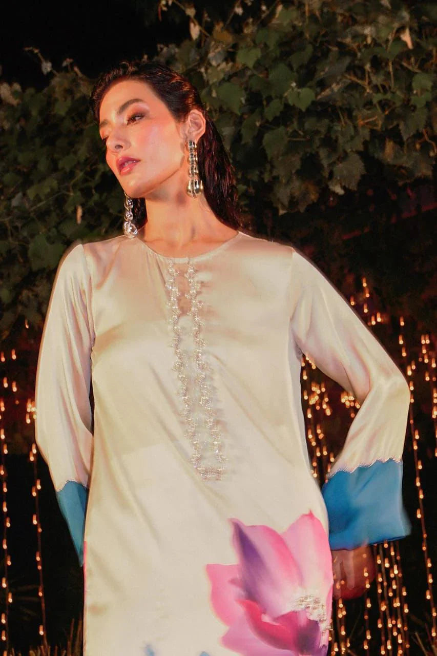 LULUSAR Silk Embroidered 3-Pc Suit