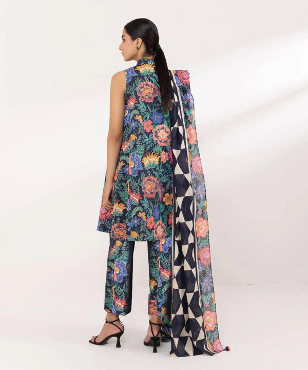 SAPPHIRE Premium Printed Khadar Vol 3-Pc Suit