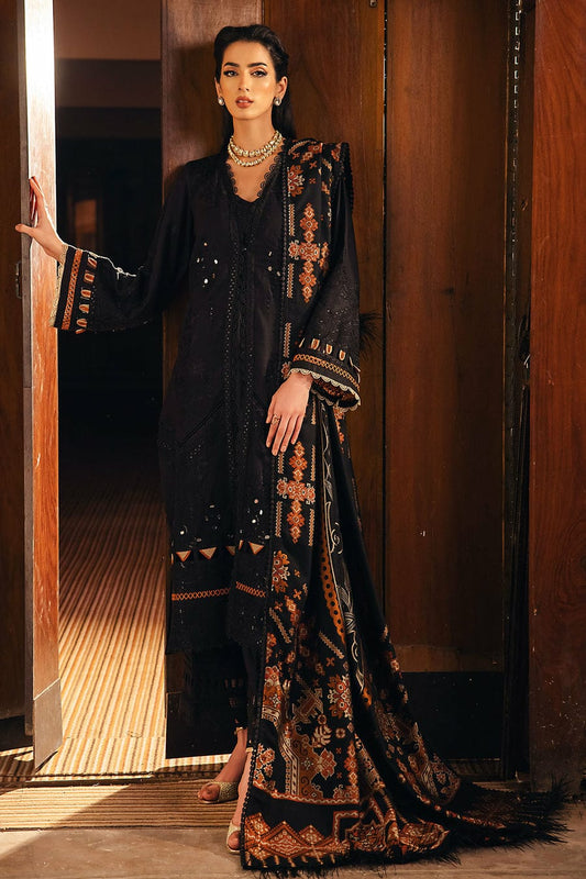 Luxury Embroidered 3-Pcs Suit