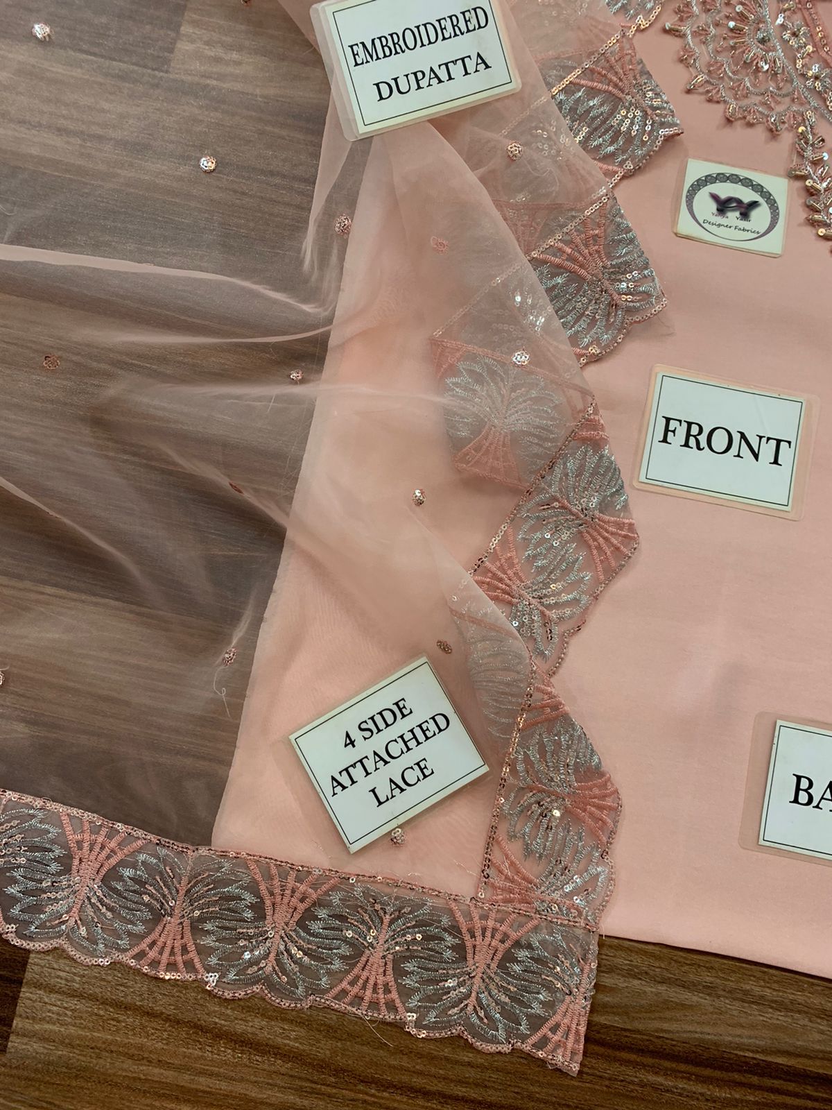 VANIYA SILK Embroidered Fancy 3-P Suit