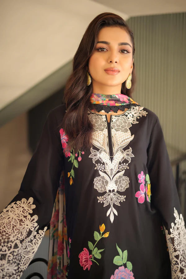 ANEELA Luxury Embroidered 3-Pc Suit
