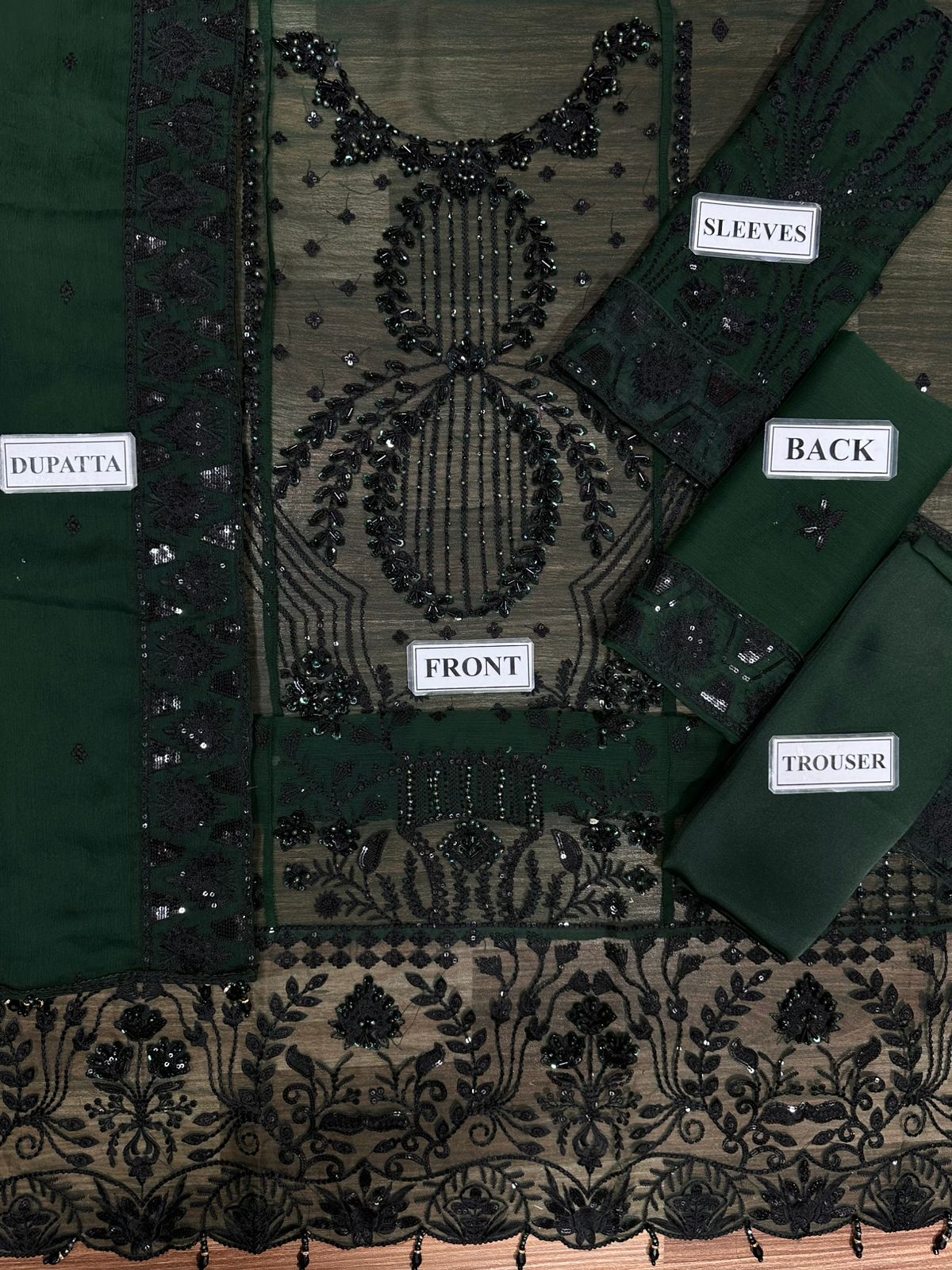 ZEENAT By ZEBTAN Luxury Fancy 3-Pc