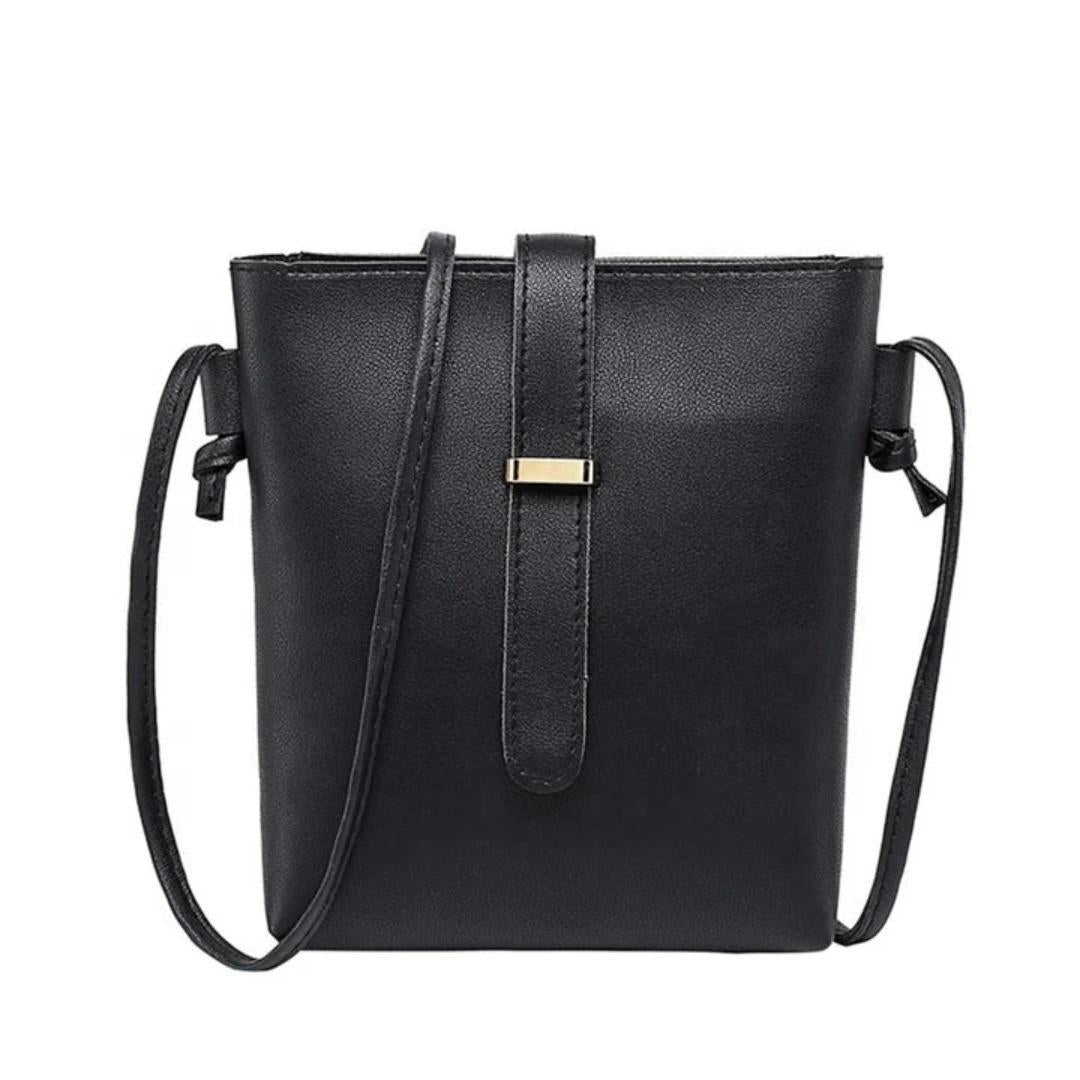 Mini Brown Crossbody Bag for Girls - 1 Pc