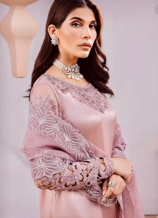 VANIYA SILK Embroidered Fancy 3-P Suit