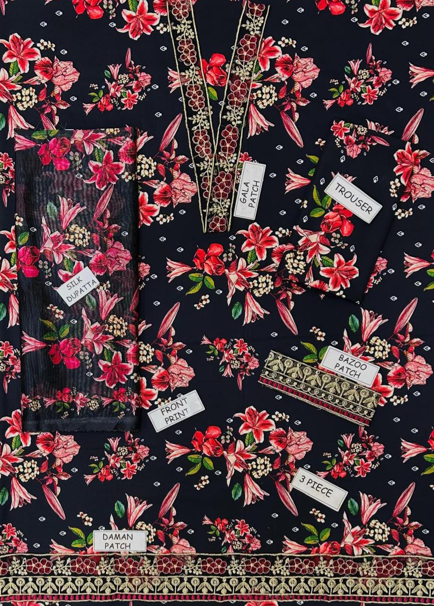 IZNIK Heavy Embroidered 3-Pc Suit