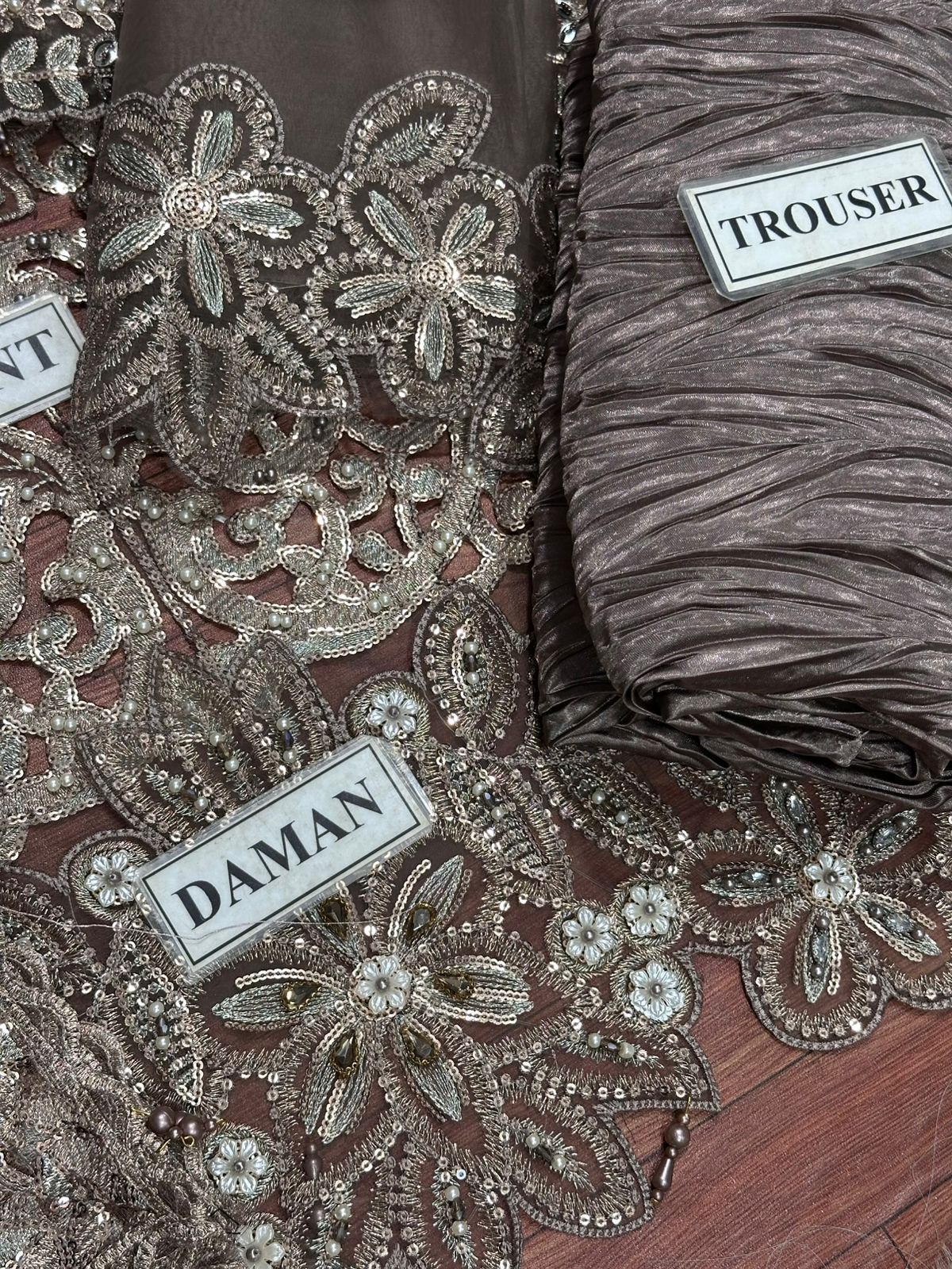 MARIA.B Embroidered Organza Fancy 3-Pcs