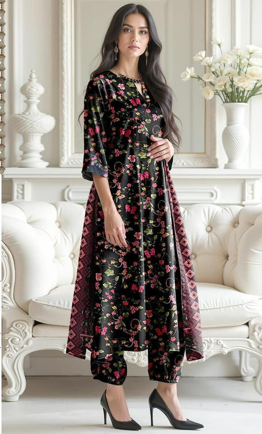 SAPPHIRE Premium Khadar Vol 3-Pc Suit