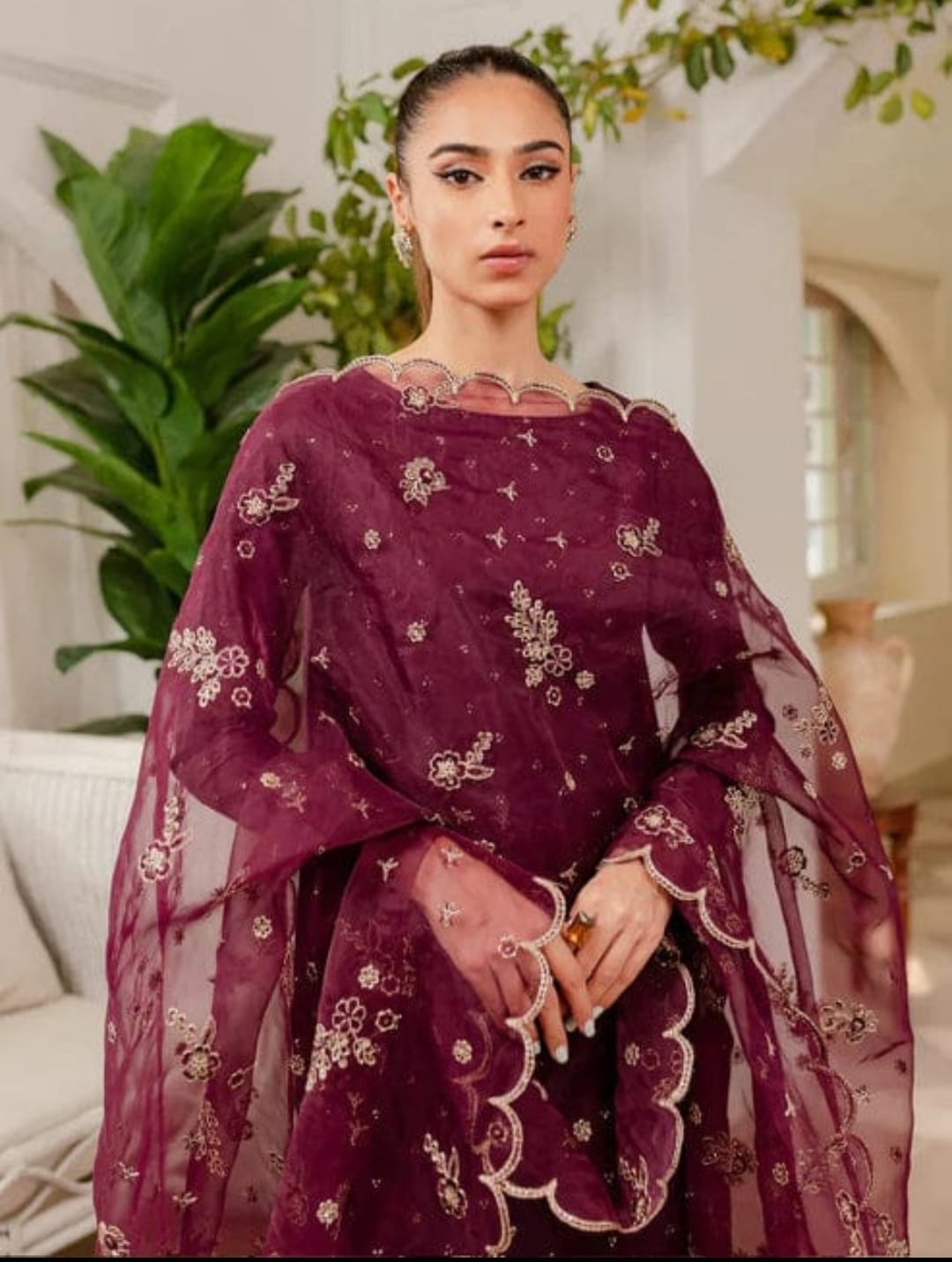 Berry Bloom Luxury Lawn 3-Pcs