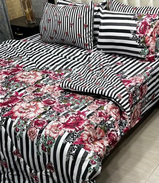 Printed 6 Pcs Vickie Razai Set