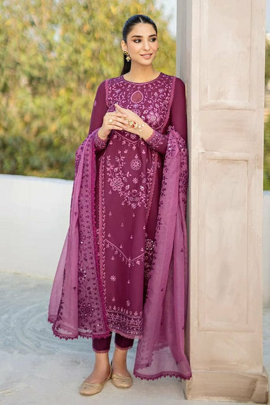 Cross Stitch Luxury Embroidered 3-Piece suit