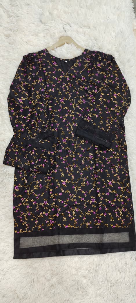 New Midnight Arabic Lawn 2-Pc