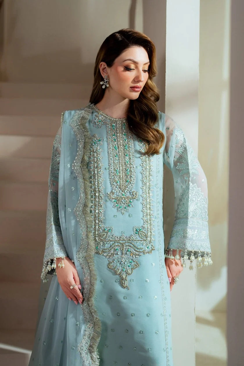 ALIZEH Luxury Organza Fancy Wear 3-Pc Suit