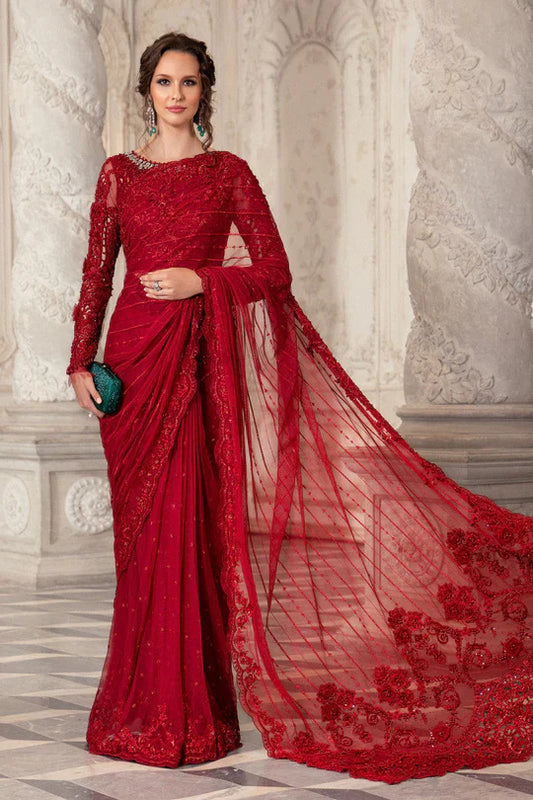 MARIA.B Fully Heavy Embroidered Net Saree