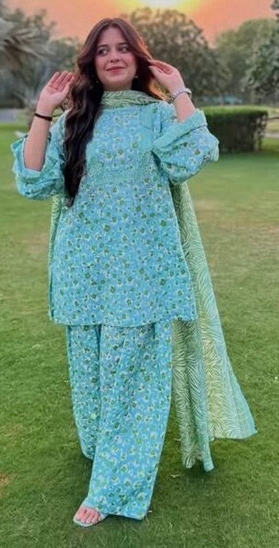 BIN SAEED Stylish Digital Khaddar 3-Pc Suit