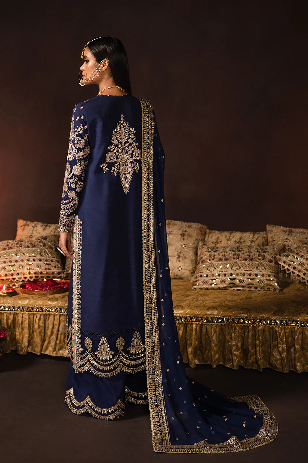 JAZMIN BY ZIMMIL Luxury Velvet 3-Pc Suit