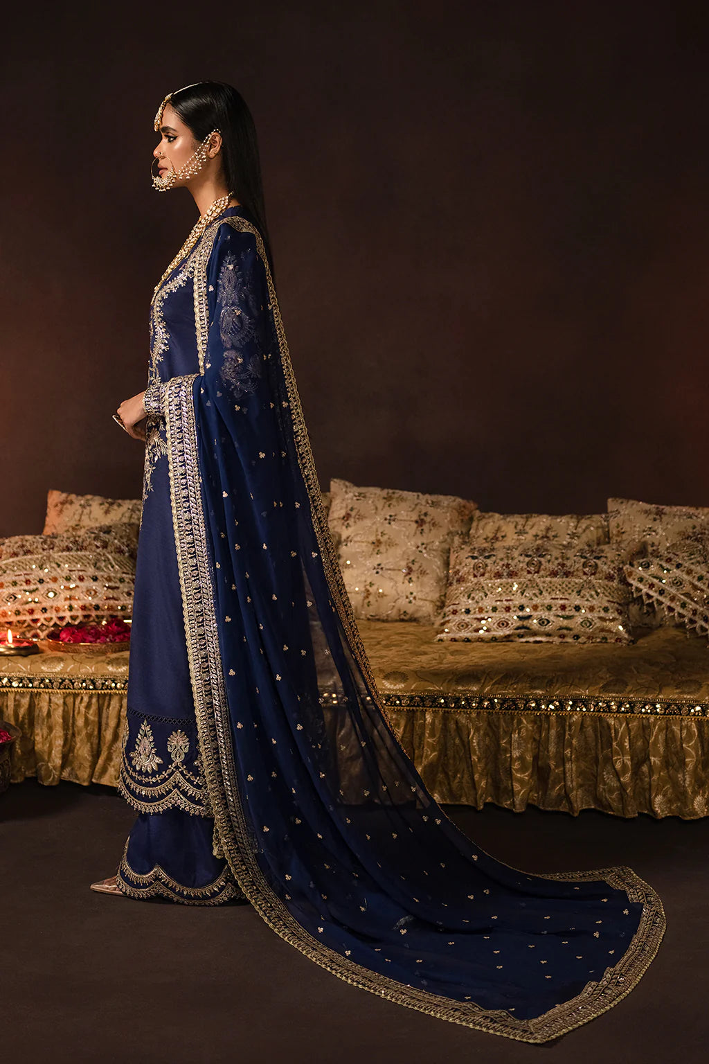 JAZMIN BY ZIMMIL Luxury Velvet 3-Pc Suit