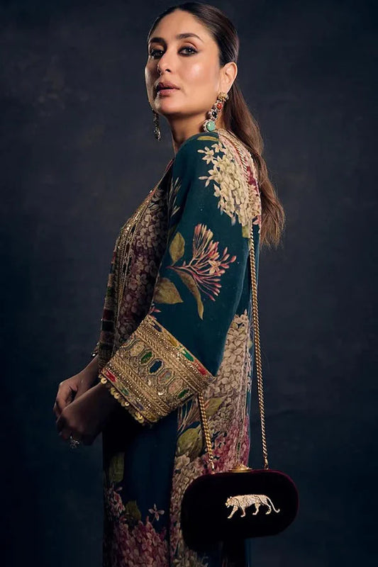 ANEELA Heavy Embroidered Silk  3-Pcs