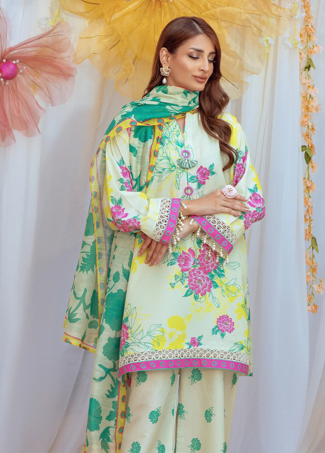 BAROOQUE *Summer 𝗖𝗼𝗹𝗹𝗲𝗰𝘁𝗶𝗼𝗻 𝟮𝗸𝟮5* 3-Pcs