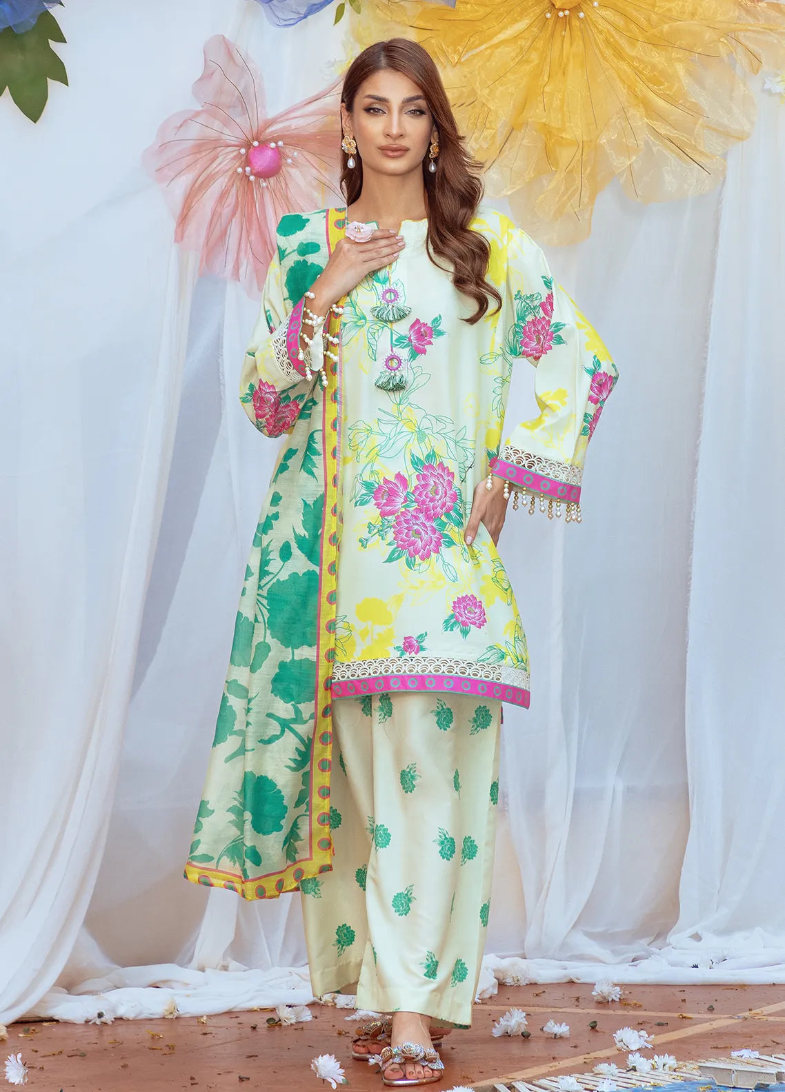 BAROOQUE *Summer 𝗖𝗼𝗹𝗹𝗲𝗰𝘁𝗶𝗼𝗻 𝟮𝗸𝟮5* 3-Pcs