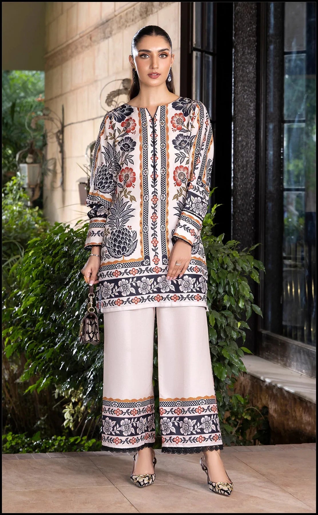 HIRA CO-ORD Digital Printed 2-Pc
